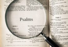 Salmo 91 completo com letras grandes